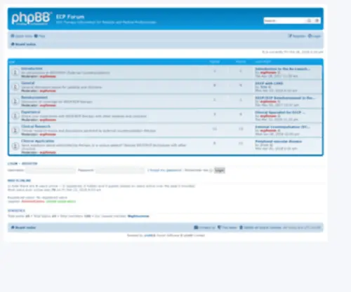 EEcpforum.com(ECP Forum) Screenshot