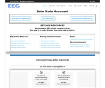 EEducationgroup.com(Enhanced Education Group) Screenshot