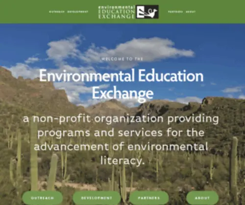 EEExchange.org(Environmental Education Exchange) Screenshot