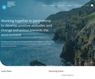 EEfni.org.uk(Education for Sustainable Development Forum) Screenshot