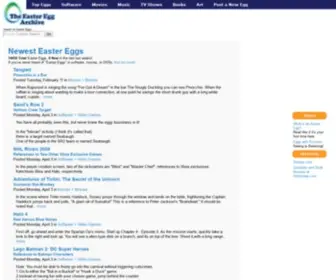 EEGGS.com(Easter Eggs) Screenshot