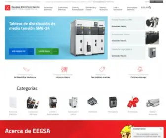 EEgsa.com.mx(Tableros de distribución) Screenshot