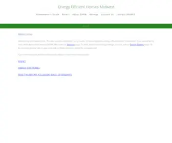 EEhmidwest.com(Energy Efficient Homes Midwest) Screenshot