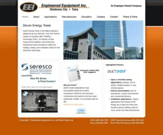 EEI-OK.com(Engineered Equipment Inc) Screenshot