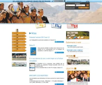 EEif.org(Les Eclaireuses et Eclaireurs Israélites de France (EEIF)) Screenshot