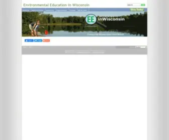 EEinwisconsin.org(Environmental Education in Wisconsin) Screenshot