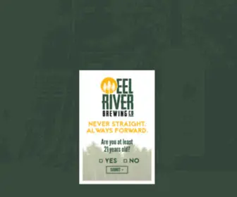 EElriverbrewing.com(Eel River Brewing) Screenshot