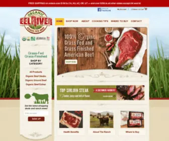 EElriverorganicbeef.com(Eel River Organic Beef) Screenshot