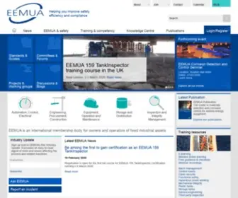 EEmua.org(The Engineering Equipment and Materials Users Association) Screenshot