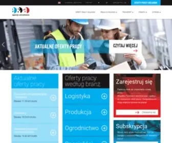 EEna.pl(Pośrednictwo pracy za granicą) Screenshot