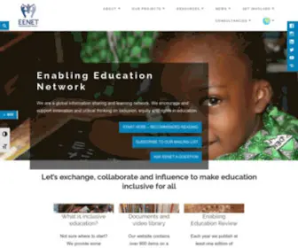EEnet.org.uk(Enabling Education Network) Screenshot