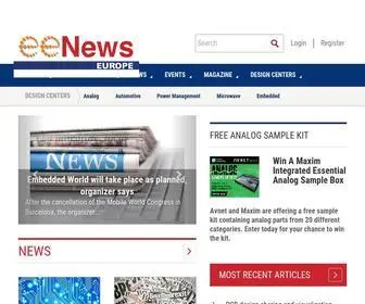 EEnewseurope.com(EeNews Europe) Screenshot