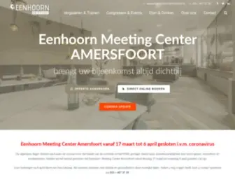 EEnhoornamersfoort.nl(Eenhoorn Meeting Center Amersfoort) Screenshot