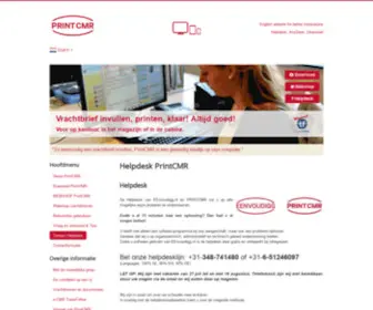 EEnvoudigg.nl(Helpdesk PrintCMR) Screenshot