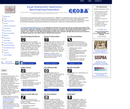 EEoba.com(Equal Employment Opportunity Benchmarking Association) Screenshot