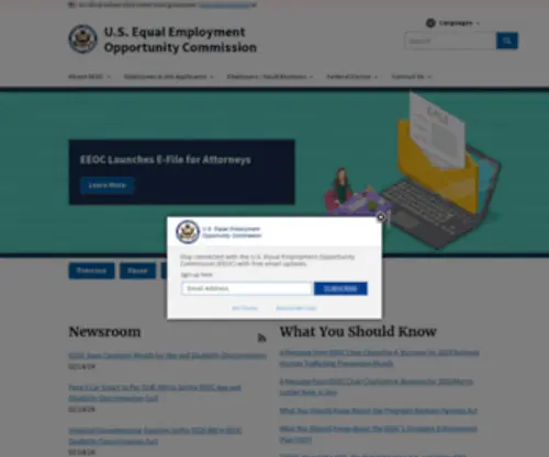 EEoc.gov(EEoc) Screenshot