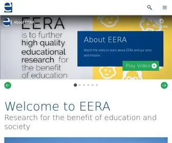 EEra-Ecer.de(EERA European Educational Research Association) Screenshot