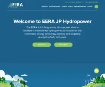 EEra-HYdropower.eu(EERA Joint Programme Hydropower) Screenshot