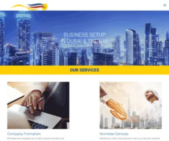 EErcorporateservices.ae(Directory of Auditors) Screenshot