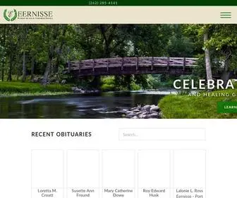 EErnissefuneralhome.com(Eernisse Funeral Homes & Cremation Service) Screenshot