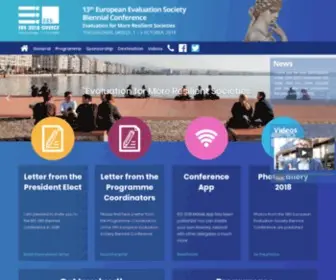 EES2018.eu(13th European Evaluation Society Biennial Conference) Screenshot