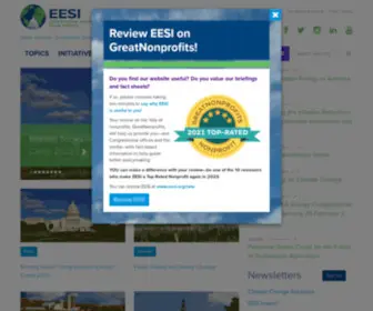 EEsi.org(The Environmental and Energy Study Institute (EESI)) Screenshot