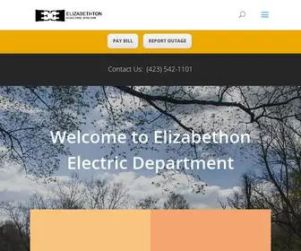 EEsonline.org(Elizabethton Electric Department) Screenshot