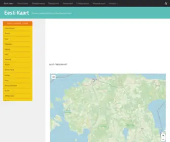 EEstikaart.com(Eesti Kaart) Screenshot