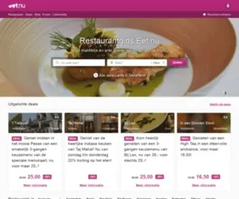 EET.nu(Zoek een restaurant) Screenshot