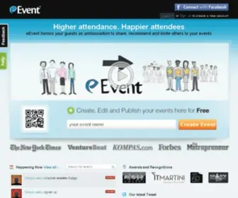 EEvent.com(eEvent) Screenshot