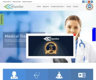 EExpedisehealthcare.com(India's Best Healthcare) Screenshot