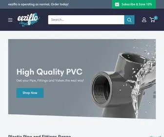 EEziflo.co.uk(Plastic Pipe and Fittings) Screenshot