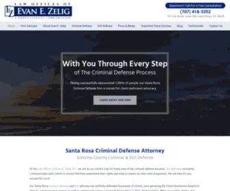 EEzlaw.com(Santa Rosa Criminal Defense Lawyer) Screenshot