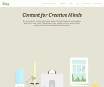 EEzy.com(Content for Creative Minds) Screenshot