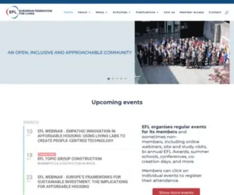 EF-L.eu(EFL European Federation for Living) Screenshot