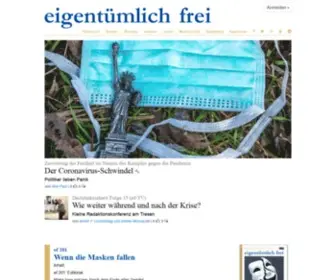 EF-Magazin.de(Eigentümlich frei) Screenshot