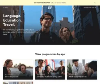 EF.co.uk(EF Education First) Screenshot
