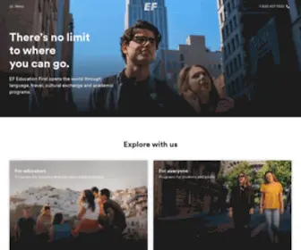 EF.edu(EF Education First) Screenshot