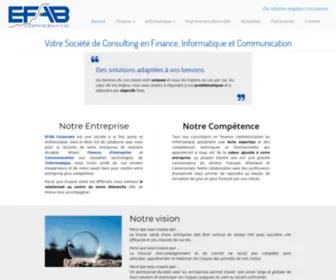 Efab-Corporate.com(EFAB Corporate) Screenshot