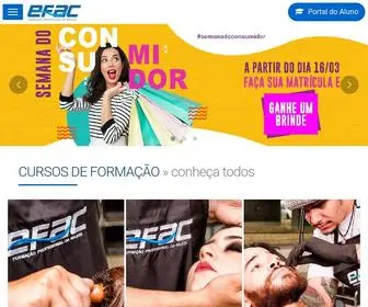 Efac.com.br(Formação) Screenshot