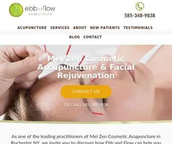 Efacupuncture.com(Ebb and Flow Acupuncture Pittsford NY) Screenshot