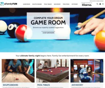 Efamilyfun.com(Game tables) Screenshot