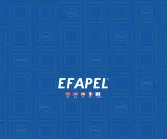 Efapel.com(Empresa Fabril de Produtos Eléctricos) Screenshot