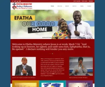 Efathaministry.org(Just another WordPress site) Screenshot