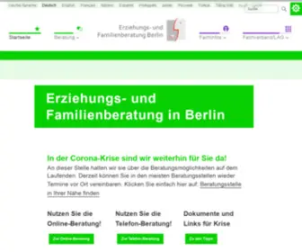 EFB-Berlin.de(Erziehungsberatung und Familienberatung in Berlin) Screenshot