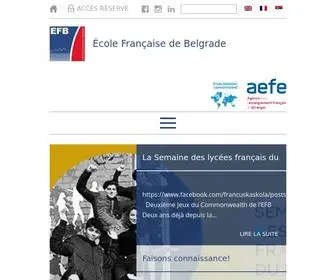 EFB.rs(Ecole Fran) Screenshot