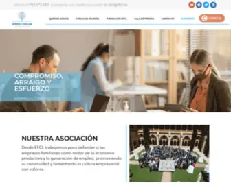 EFCL.es(Empresa Familiar de Castilla y León) Screenshot