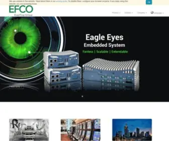 Efco.com.tw(Homepage) Screenshot