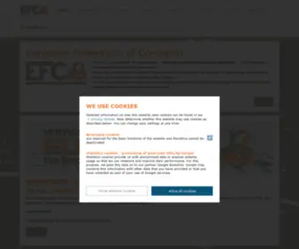 Efcweb.org(European Federation of Corrosion) Screenshot