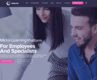 Efectio.com(Company Culture Management) Screenshot
